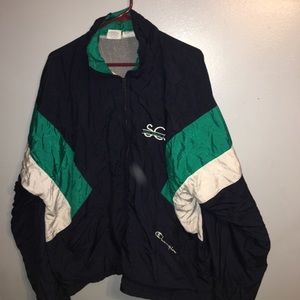 RARE vintage champion university windbreaker